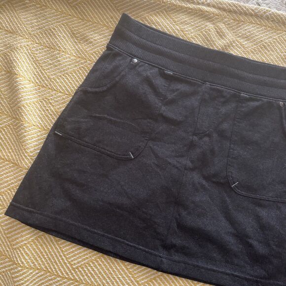 RL RLX Ralph Lauren Skort Bee Print Skirt Shorts Brown M bv - Picture 10 of 13